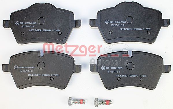 METZGER 1170561 Bremsbelagsatz, Scheibenbremse